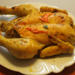 Teaser Image: Kosovo-Style Baked Chicken